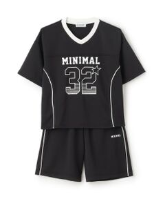 minimal / ミニマル Tシャツ | 【サラサラプラス】【吸水速乾】メッシュスポーツセットアップ
