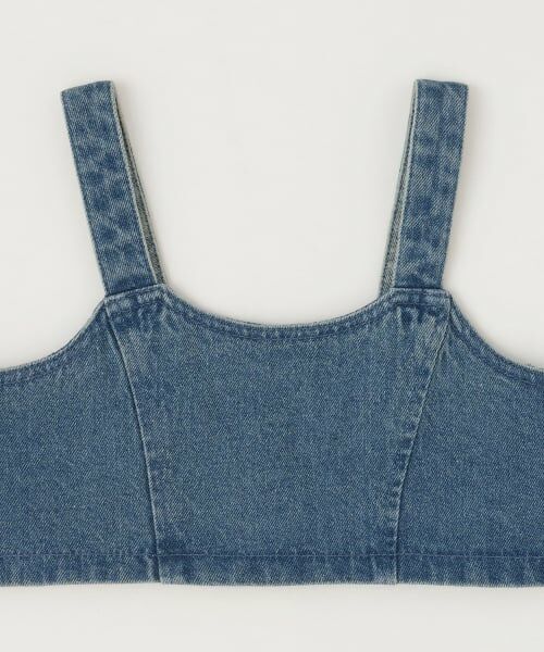 minimal / ミニマル その他トップス | 【即コーデ完成】【インナーつき】デニムビスチェ・プリーツスカートセットアップ | 詳細22