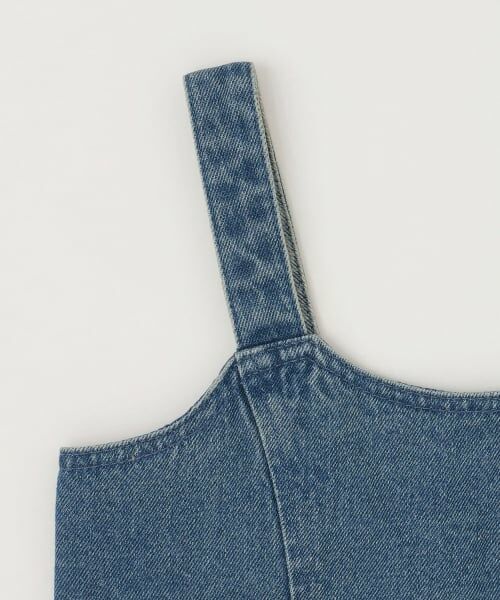 minimal / ミニマル その他トップス | 【即コーデ完成】【インナーつき】デニムビスチェ・プリーツスカートセットアップ | 詳細23