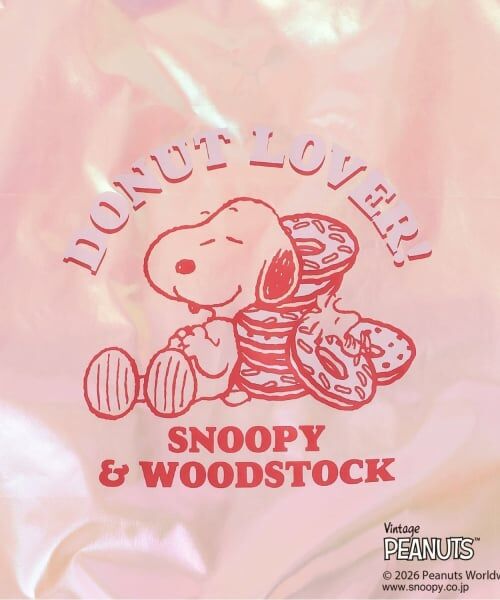 minimal / ミニマル トートバッグ | 【SNOOPY】メタリックトートバック | 詳細5
