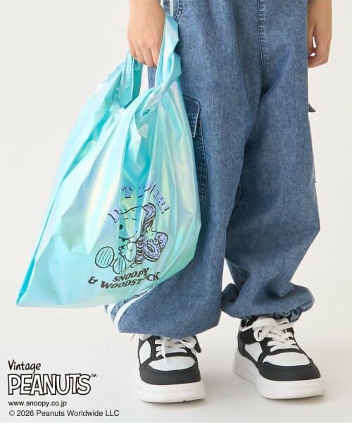 minimal / ミニマル トートバッグ | 【SNOOPY】メタリックトートバック（サックス）