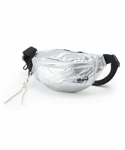 minimal / ミニマル メッセンジャーバッグ・ウエストポーチ | ウエストバック（シルバー）