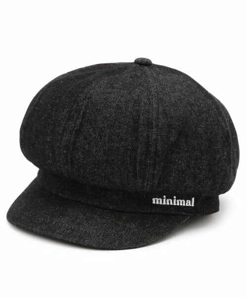 minimal / ミニマル ハンチング・キャスケット・ベレー帽 | 【UVカット】デニムキャスケット | 詳細5
