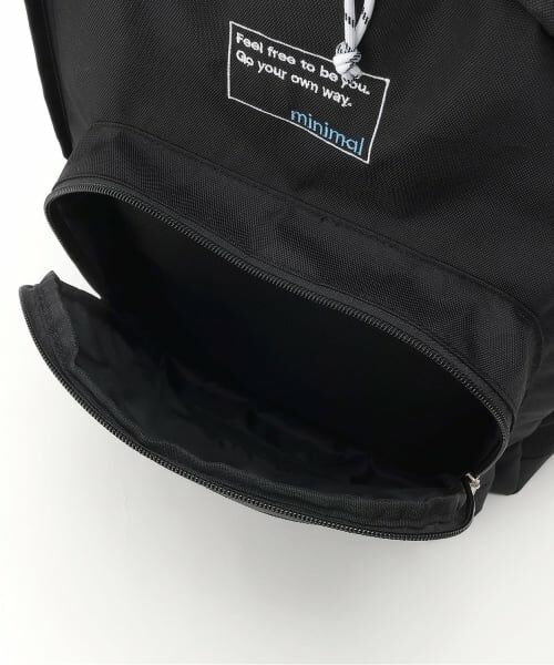 minimal / ミニマル リュック・バックパック | 【15リットル】【撥水】【A4】メッシュポケットリュック | 詳細7