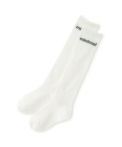 minimal / ミニマル ソックス | ロゴハイソックス