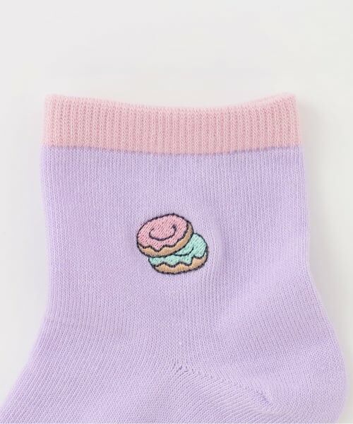 minimal / ミニマル ソックス | ししゅうスニーカーソックス | 詳細1