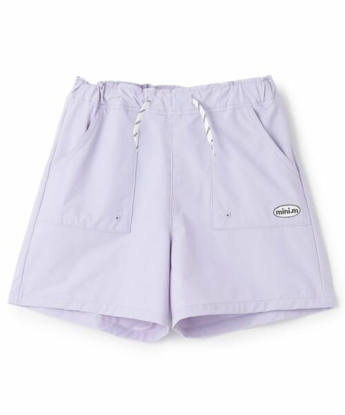 minimal / ミニマル ショート・ハーフ・半端丈パンツ | 【DailyME】【水陸両用】アクティブパンツ（ラベンダー）