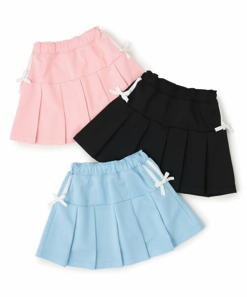 minimal / ミニマル ショート・ハーフ・半端丈パンツ | 【接触冷感】【インパンつき】リボンラインタックスカート | 詳細8