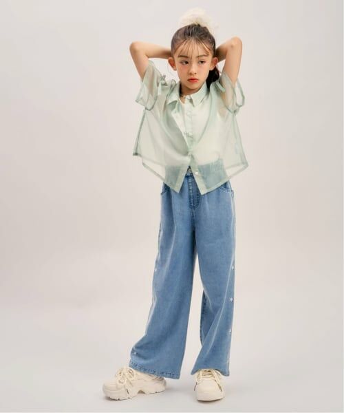 minimal / ミニマル その他パンツ | 【接触冷感】グラフィックアソートデニムワイドパンツ | 詳細18