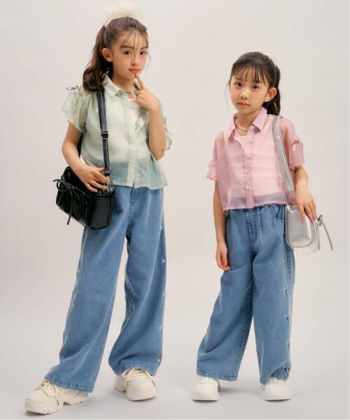 minimal / ミニマル その他パンツ | 【接触冷感】グラフィックアソートデニムワイドパンツ | 詳細19