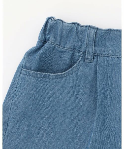 minimal / ミニマル ショート・ハーフ・半端丈パンツ | 【接触冷感】ハートスプレーデニムショートパンツ | 詳細19