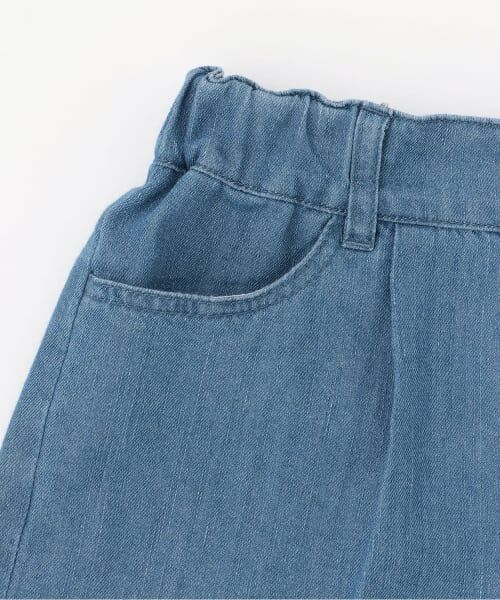 minimal / ミニマル ショート・ハーフ・半端丈パンツ | 【接触冷感】ハートスプレーデニムショートパンツ | 詳細4