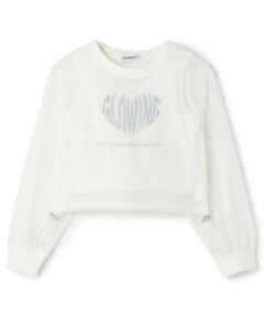 minimal / ミニマル Tシャツ | 【安心インナーつき】メッシュ長袖Tシャツ