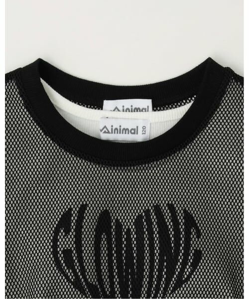 minimal / ミニマル Tシャツ | 【安心インナーつき】メッシュ長袖Tシャツセット | 詳細15