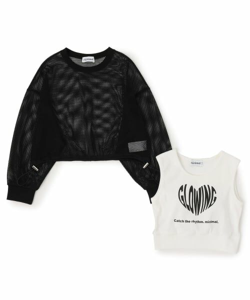 minimal / ミニマル Tシャツ | 【安心インナーつき】メッシュ長袖Tシャツ | 詳細2