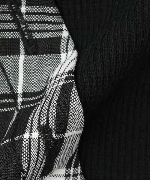 minimal / ミニマル シャツ・ブラウス | 肩あきレイヤード半袖シャツ | 詳細5