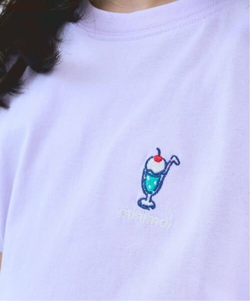 minimal / ミニマル Tシャツ | 【綿100】プチプラワンポイント半袖Tシャツ | 詳細12