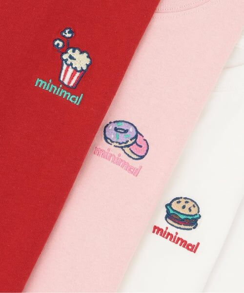 minimal / ミニマル Tシャツ | 【綿100】プチプラワンポイント半袖Tシャツ | 詳細4