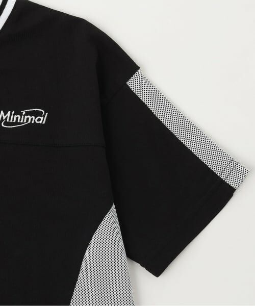 minimal / ミニマル Tシャツ | 【接触冷感】ルーズゲーム半袖Tシャツ | 詳細4