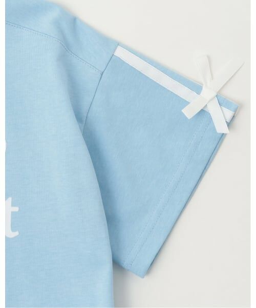 minimal / ミニマル Tシャツ | 【接触冷感】袖リボン半袖Tシャツ | 詳細13