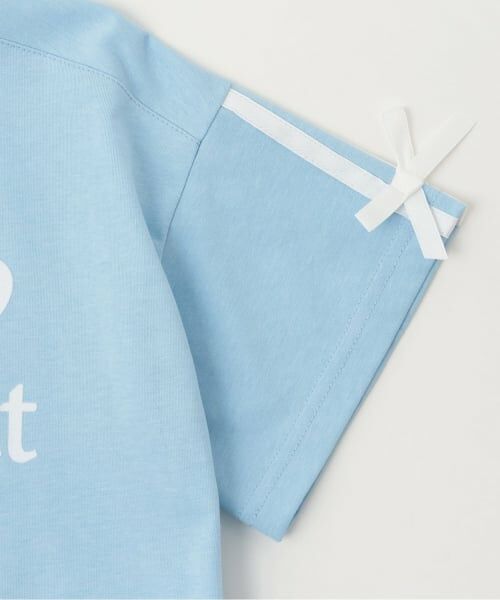 minimal / ミニマル Tシャツ | 【接触冷感】袖リボン半袖Tシャツ | 詳細4