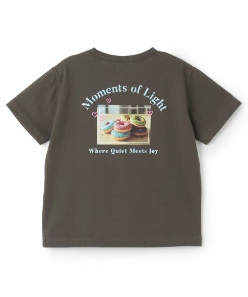 minimal / ミニマル Tシャツ | 【接触冷感】スイーツフォト半袖Tシャツ | 詳細1