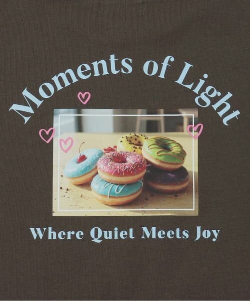 minimal / ミニマル Tシャツ | 【接触冷感】スイーツフォト半袖Tシャツ | 詳細10