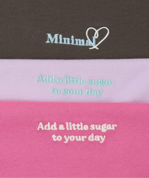 minimal / ミニマル Tシャツ | 【接触冷感】スイーツフォト半袖Tシャツ | 詳細3