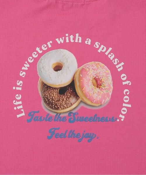 minimal / ミニマル Tシャツ | 【接触冷感】スイーツフォト半袖Tシャツ | 詳細8