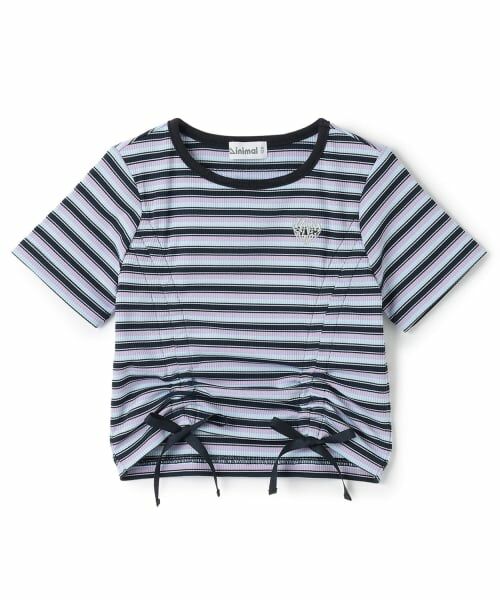 minimal / ミニマル Tシャツ | テレコドロストT（紺）