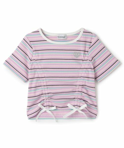 minimal / ミニマル Tシャツ | テレコドロストT（ラベンダー）