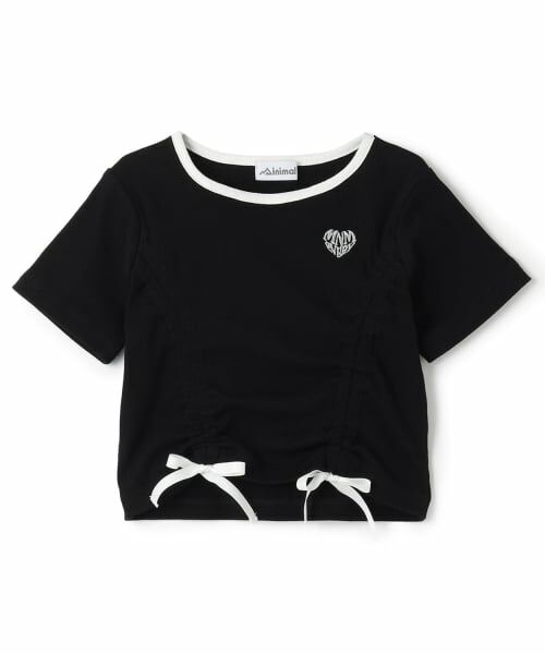 minimal / ミニマル Tシャツ | テレコドロストT（黒）