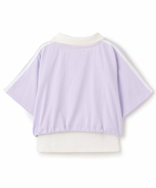 minimal / ミニマル Tシャツ | 【インナーつき】ハーフジップクロップド半袖Tシャツ | 詳細1
