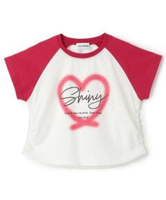 minimal / ミニマル Tシャツ | 【接触冷感】クロップドラグラン半袖Tシャツ