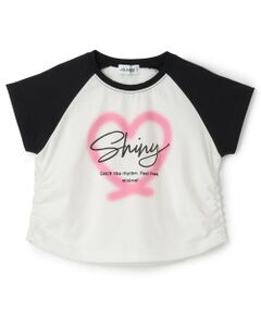 minimal / ミニマル Tシャツ | 【接触冷感】クロップドラグラン半袖Tシャツ