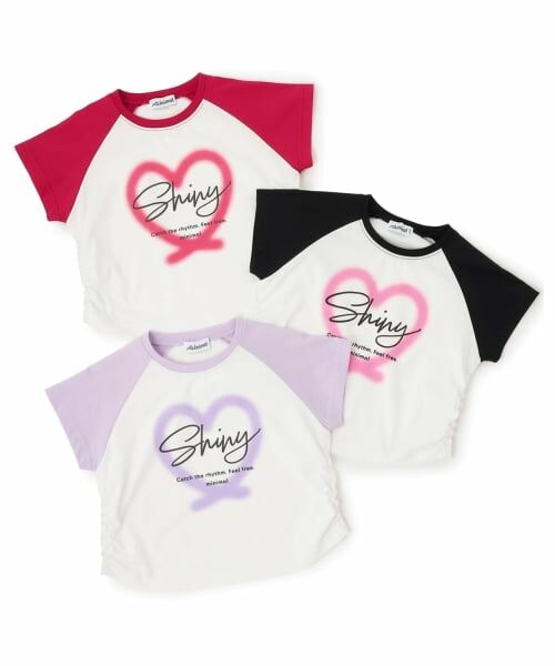 minimal / ミニマル Tシャツ | 【接触冷感】クロップドラグラン半袖Tシャツ | 詳細17
