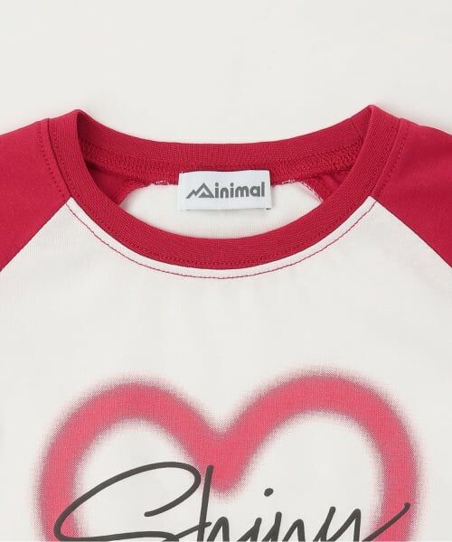 minimal / ミニマル Tシャツ | 【接触冷感】クロップドラグラン半袖Tシャツ | 詳細2