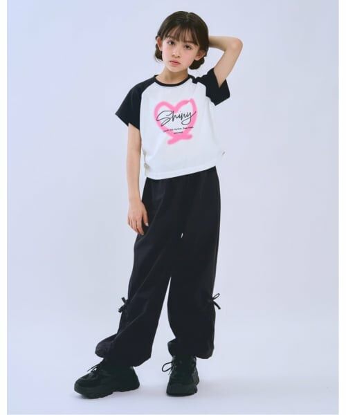 minimal / ミニマル Tシャツ | 【接触冷感】クロップドラグラン半袖Tシャツ | 詳細8