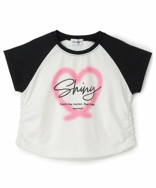 minimal / ミニマル Tシャツ | 【接触冷感】クロップドラグラン半袖Tシャツ | 詳細9