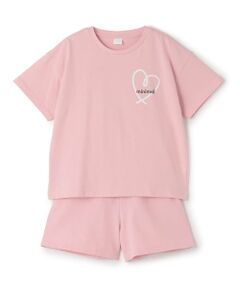 minimal / ミニマル その他トップス | 【綿100】スプレーバックプリント半袖Tシャツセットアップ