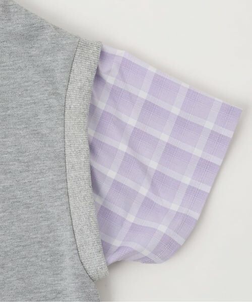 minimal / ミニマル ミニ丈・ひざ丈ワンピース | シャツレイヤード パーカーワンピース | 詳細5