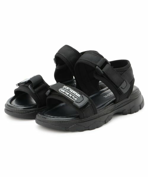 minimal / ミニマル サンダル | スポーツサンダル（黒）