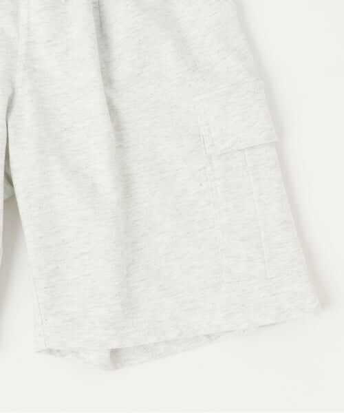 minimal / ミニマル ショート・ハーフ・半端丈パンツ | スウェットカーゴハーフパンツ | 詳細5
