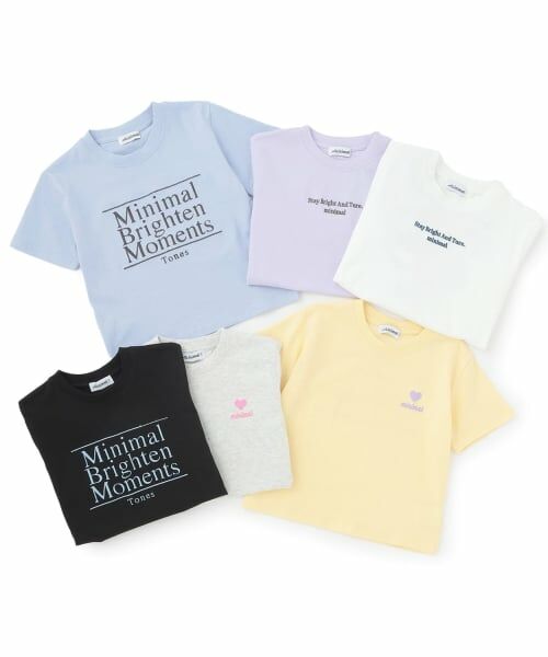 minimal / ミニマル Tシャツ | 【綿100】プチプラグラフィックアソート半袖Tシャツ | 詳細12
