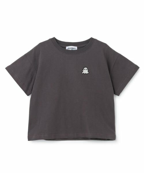 minimal / ミニマル Tシャツ | 【綿100%】オバケイラストルーズ半袖Tシャツ | 詳細10