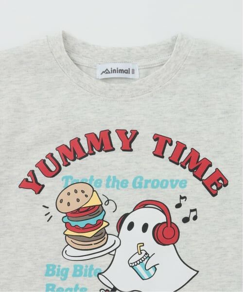 minimal / ミニマル Tシャツ | 【綿100%】オバケイラストルーズ半袖Tシャツ | 詳細13