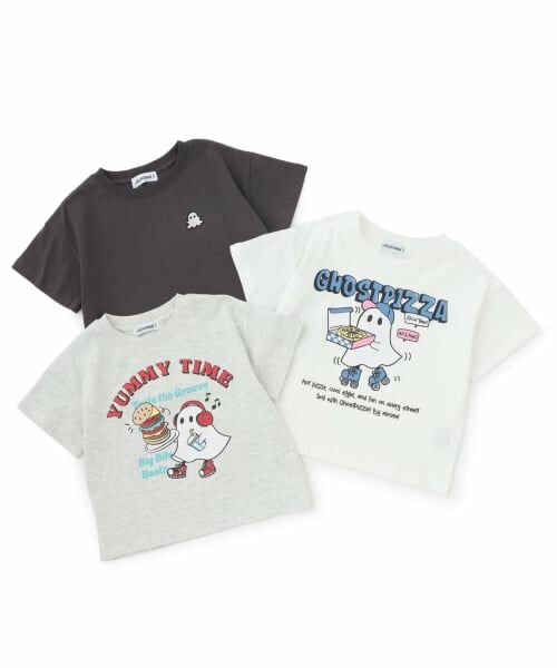 minimal / ミニマル Tシャツ | 【綿100%】オバケイラストルーズ半袖Tシャツ | 詳細17