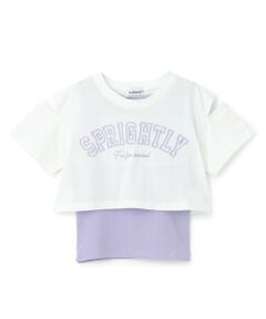 minimal / ミニマル Tシャツ | 【インナーつき】肩あきクロップド半袖Tシャツ
