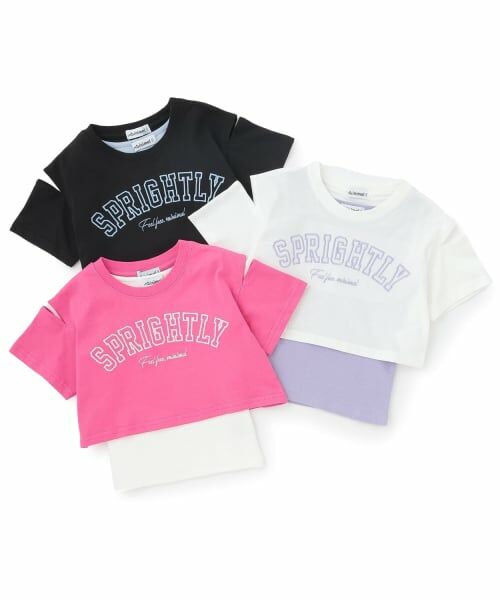 minimal / ミニマル Tシャツ | 【インナーつき】肩あきクロップド半袖Tシャツ | 詳細11