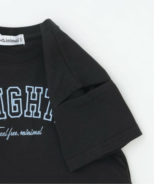 minimal / ミニマル Tシャツ | 【インナーつき】肩あきクロップド半袖Tシャツセット | 詳細14